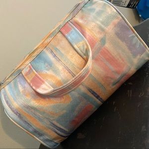 Living things Pink Blue Yellow Makeup bag